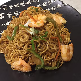 Yakisoba de gambas